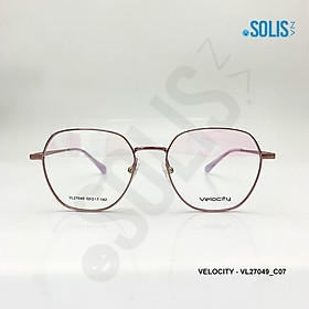 Gọng kính KL hiệu Velocity VL27049 - GỌNG KÍNH KIM LOẠI HIỆU VELOCITY VL27049 KÍCH THƯỚC 50-17-142