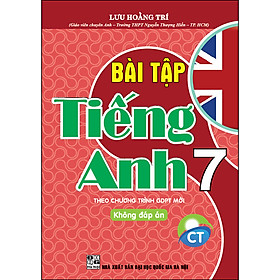 Sách Bài Tập Tiếng Anh 7 - Chân Trời Sáng Tạo (Không Đáp Án)