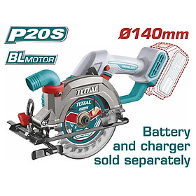 Mua MÁY CƯA ĐĨA TRÒN DÙNG PIN LITHIUM-ION 20V (KHÔNG KÈM PIN & SẠC) TOTAL TSLI1402 - HÀNG CHÍNH HÃNG