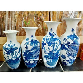Mua Bình hoa / lộc bình bát tràng cổ lọ họa tiết ngẫu nhiên