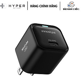 Mua SẠC NHANH DÀNH CHO IPHONE 14 I 13 I 12  DÀNH CHO SAMSUNG GALAXY S / Z / FOLD INNOSTYLE MINICUBE GAN II PD/PPS 33W Cam Kết Tốc Độ Sạc cho các dòng máy - Hàng Chính Hãng