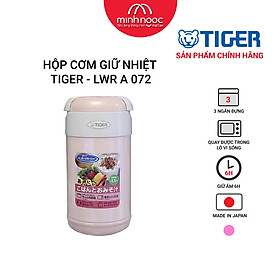 HÀNG CHÍNH HÃNG: Hộp đựng cơm ủ chân không Tiger LWR - A 092 (3 ngăn) MADE IN JAPAN