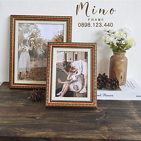 Khung Ảnh Gỗ Nhiều Kích Thước Trang Trí Phòng Khách, Phòng Ngủ Mino Frame KH09B