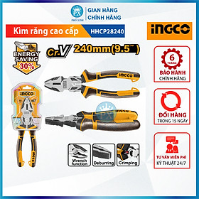 Mua Kìm răng điện đa năng cao cấp INGCO HHCP28  7  8  9.5  kềm thép Cr-V chống rỉ siêu cứng tay cầm cách điện tiết kiệm 30% sức mạnh