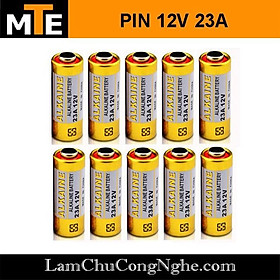 Mua Pin 12V 23A 12V 27A cho remote cửa cuốn các loại điều khiển công tắc RF ô tô xe đạp điện