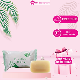 Xà Phòng Rửa Mặt Ngừa Mụn Chinoshio Dokudami Soap Chiết Xuất Lá Diếp Cá (130g)