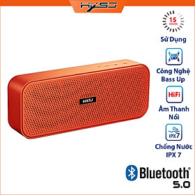 Loa Bluetooth HXSJ V6 Bản Mở Rộng Hỗ Trợ Kết Nối Bluetooth 5.0, Thẻ Nhớ, USB, Công suất 2 loa 10W Nhiều Màu Sắc - Hàng chính hãng