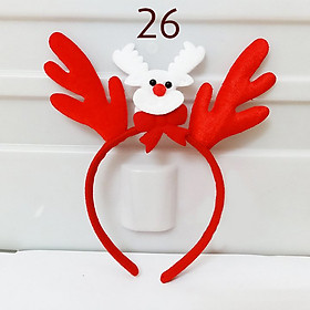 Bờm cài tóc - Băng đô cài tóc Noel Giáng Sinh Merry Christmas