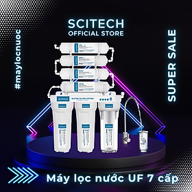 Mua Bộ lọc nước uống công nghệ UF 7 cấp lọc by Scitech (Không dùng điện  không nước thải) - Hàng chính hãng