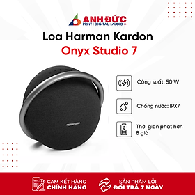 Mua Loa Bluetooth Harman Kardon Onyx Studio 7 (Công suất 50W  Thời gian nghe nhạc 8h) - Hàng chính hãng PGI