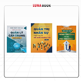 SÁCH - Bộ Sách Dành Cho Leader: Quản Trị Nhân Sự, Quản Lý Cấp Trung Và Kỹ Năng Nhân Viên