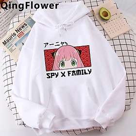 Áo Hoodie in hình Spy Family Anya Face Anime mẫu mới độc đẹp giá rẻ