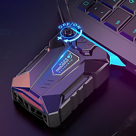 Quạt hút gió tản nhiệt laptop máy tính đế tản nhiệt tương thích với mọi loại laptop