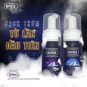 Hình ảnh Bọt vệ sinh nam giới Oniiz 100ml