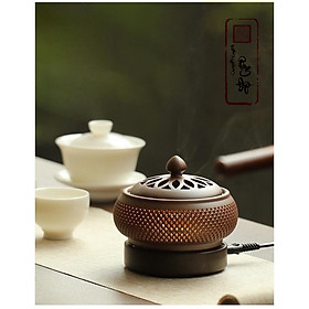 Mua Lư Điện Xông Trầm Hương Bằng Gốm