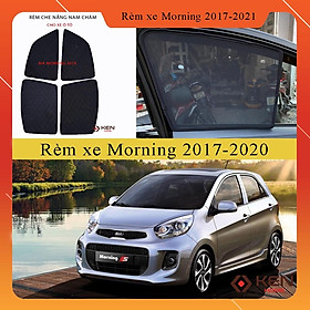 [Nhập RS0822 giảm 30k cho đơn 99k][ Morning 2017 - 2020 ] Rèm che nắng ô tô nam chuẩn form 4 miếng loại 1 giá sỉ