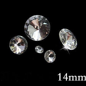 HN * Charm hạt đá Diamond hình nón kinh điển cho các bạn làm trang trí, DIY