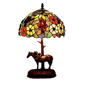 Mua Đèn Bàn cao cấp Tiffany kiểu dáng Horse and Grapes