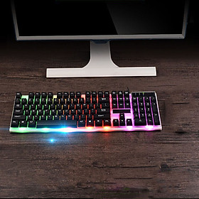 Mua Bàn phím giả cơ gaming- đèn led 7 màu - full size
