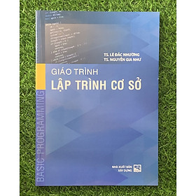 Giáo Trình Lập Trình Cơ Sở