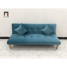 Mua Ghế sofa bed đa năng xanh dương vải nhung nhiều kích cỡ