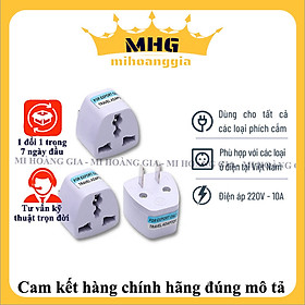 Ổ cắm chuyển đổi 3 chấu sang 2 chấu tiện lợi - Hàng nhập khẩu