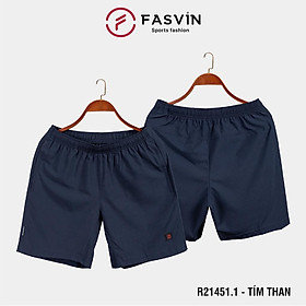 Quần đùi nam ngắn chạy bộ Fasvin R21451.HN vải Dù Gió nhẹ mát tiện dụng thể thao hay mặc nhà