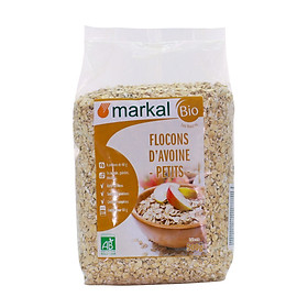 Yến mạch cán mỏng hữu cơ Markal 500g