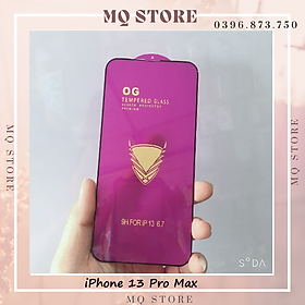 Mua Kính cường lực full màn hình OG tím cao cấp dành cho iPhone 13/ 13Pro/ 13 Pro Max