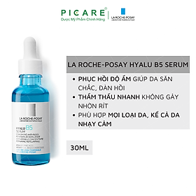 Dưỡng chất chuyên sâu giúp hỗ trợ quá trình tái tạo da La Roche-Posay Hyalu B5 Serum 30ml