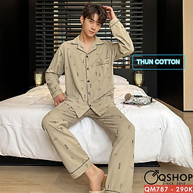 Bộ đồ pijama nam thun cotton QSHOP QM787 - QM788 - QM789 - QM890 - QM891 - QM892 - QM893