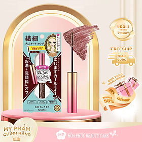 Mascara Chuốt Mi Chống Trôi Giúp Chuốt Tơi Và Dày Rậm Làn Mi Mỏng Kissme Heroine Make - Màu Nâu (4.5G)