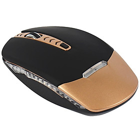 Wireless Mouse W/ USB Cable, Less Noise Portable Optical Mice for Notebook