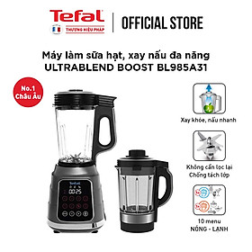 Máy làm sữa hạt, xay sinh tố và nấu đa năng, hút chân không Tefal BL985A31- 1300W, 1.75L - Hàng chính hãng