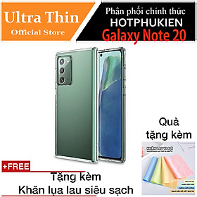 Ốp lưng silicon dẻo cho Samsung Galaxy Note 20 hiệu Ultra Thin siêu mỏng