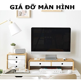 Mua Kệ Bàn Máy Tính Văn Phòng  Giá Sách Bàn Học  Kê Màn Hình Laptop Đa Chức Năng  Giá Đỡ Trên Bàn  Decor