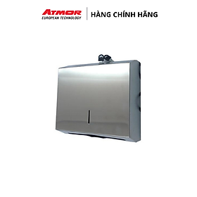 Hộp Đựng Giấy Vệ Sinh Inox Cao Cấp Gắn Tường ATMOR - 8091 (HÀNG CHÍNH HÃNG)