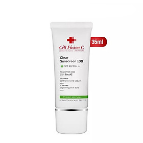 Kem chống nắng dành cho da dầu Cell Fusion C Clear Sunscreen 100 SPF 48/PA+++ (Nhập khẩu)