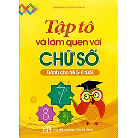 Tập tô và làm quen với chữ số