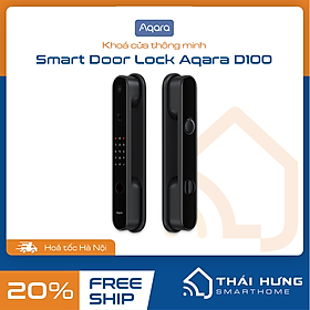 Khóa cửa thông minh Aqara D100 – Thiết kế hiện đại, hỗ trợ Apple HomeKit, hàng chính hãng