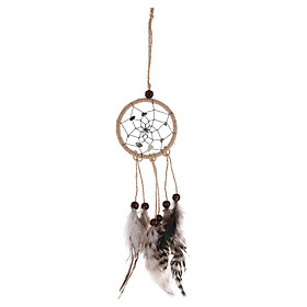 Handmade Dream Catcher with Feathers Car Wall Hanging Decoration Ornament