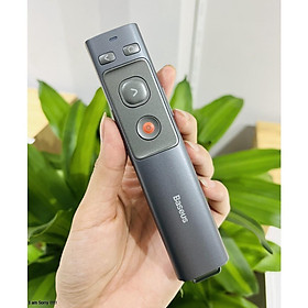 Mua Bút Laser trình chiếu Baseus Orange Dot Wireless Presenter cho Laptop/ Macbook - hàng chính hãng Baseus