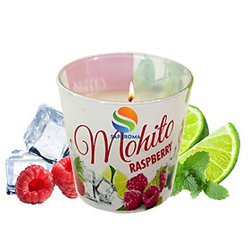 Ly nến thơm tinh dầu Bartek Mohito 115g QT028230 - hương bạc hà, nến trang trí, thơm phòng, thư giãn, hỗ trợ khử mùi (giao mẫu ngẫu nhiên)