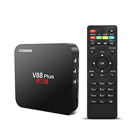 Hộp TV thông minh SCISHION V88 Plus Smart Android 8.1 TV Box RK3229 Quad Core 4K VP9 H.265 HDR10 2GB / 16GB 