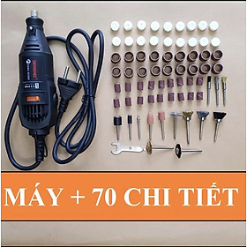Mua Máy Mài Điện Cầm Tay Siêu Mạnh Kèm 70 Chi Tiết