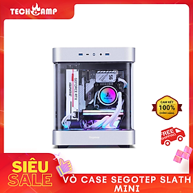 Vỏ Case Segotep Slath Mini ITX (Mini Tower/Màu Trắng) - Hàng chính hãng