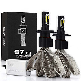 Bóng đèn Led Headlight S7 H4 - chân nhôm tản nhiệt hiệu quả