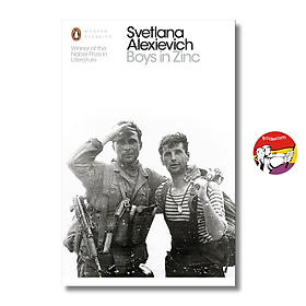 Sách - Boys in Zinc by Svetlana Alexievich | History / Nonfiction / Ngoại văn Lịch sử Nhập khẩu