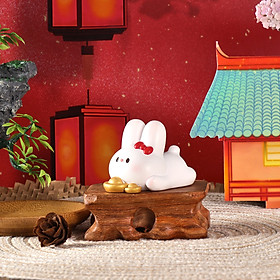 Mô Hình Thỏ Mai Mắn Mèo Tài Lộc Trang Trí Kai.N_ Hàng Chính Hãng