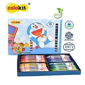 Bút Sáp màu Thiên Long Doraemon CR-C06/DO - 24 màu
